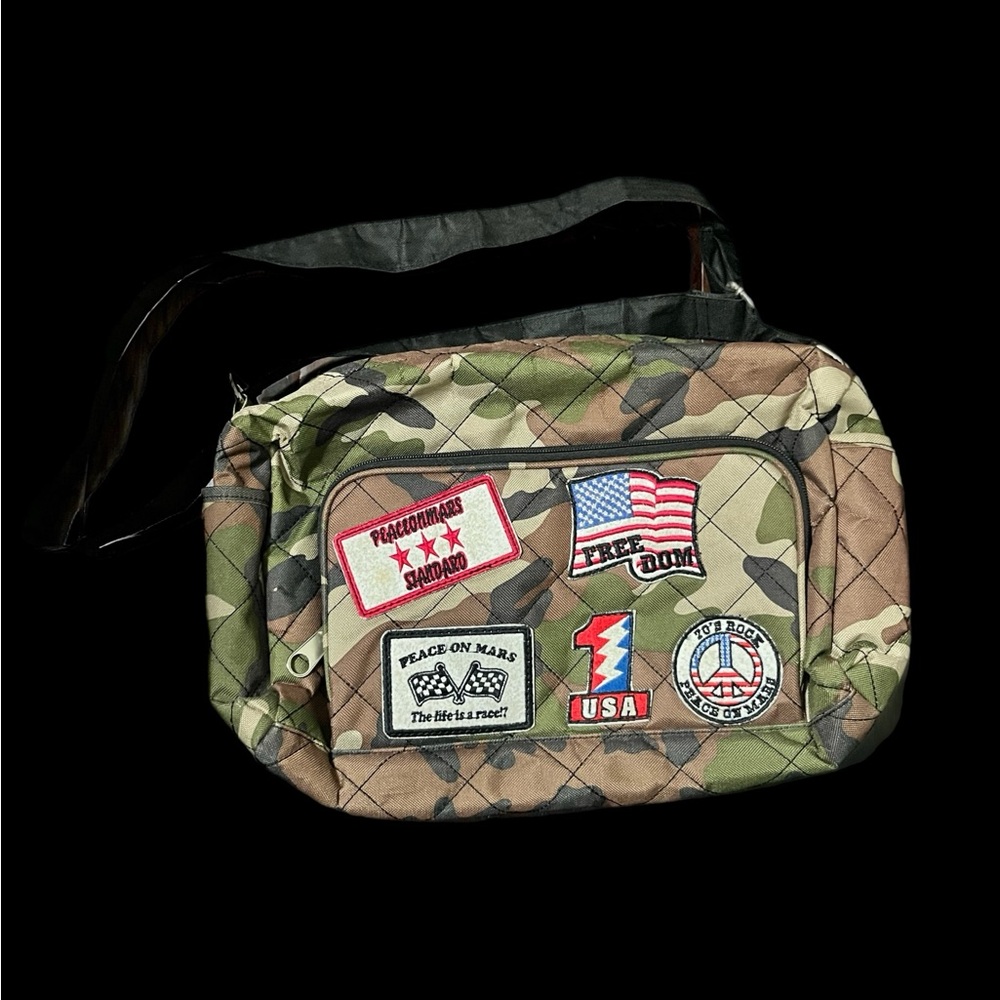 Peace On Mars Travel Bag
